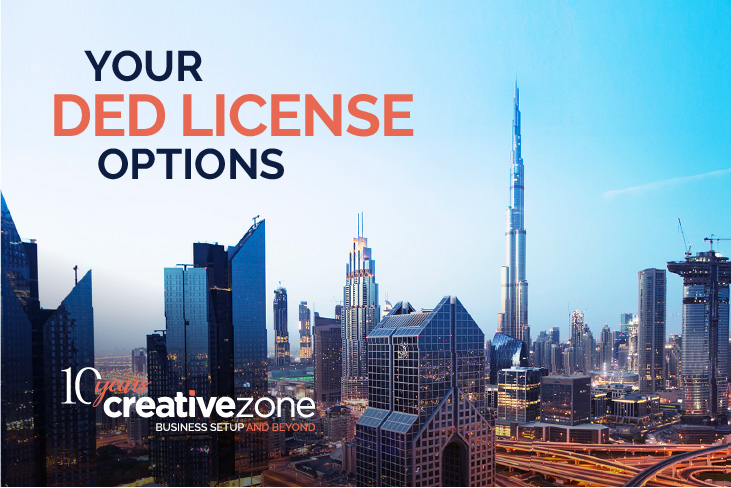What are the Various DED License Options To Set Up a Business in Dubai?
