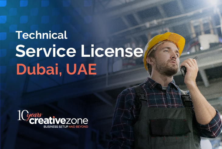 Technical services license in Dubai, UAE