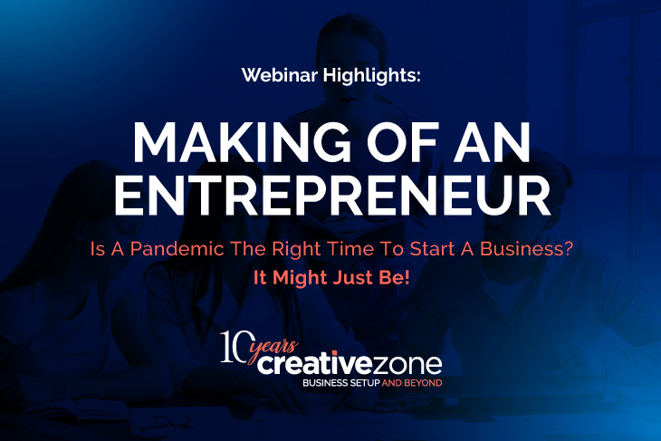 Making of an Entrepreneur Webinar Highlights