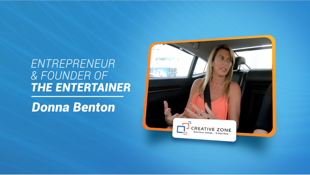 CZ Entrepreneur Masterclass featuring Donna Benton - Founder of THE ENTERTAINER