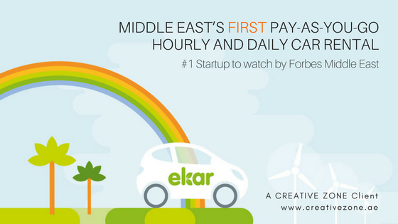 Introducing EKAR, Middle East's First App-based Car-sharing Service